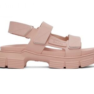 Ganni rubber sandals - Gem